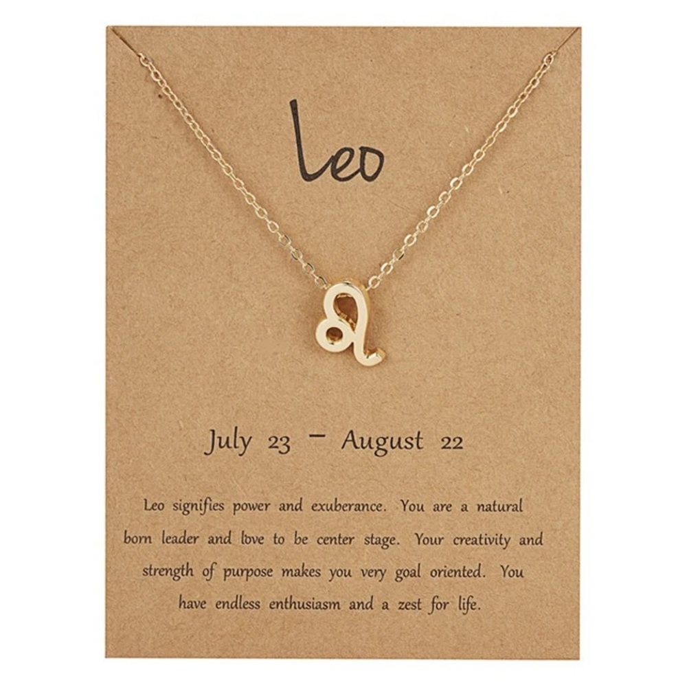Zodiac Pendant Necklace | Astrology - Picture 15 of 16